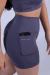 Short Bolso Cinza - loja online