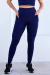 Legging Basic Bolso Marinho