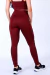 Legging Basic Bolso Vinho na internet
