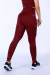 Legging Basic Bolso Vinho - Go Life Fitness