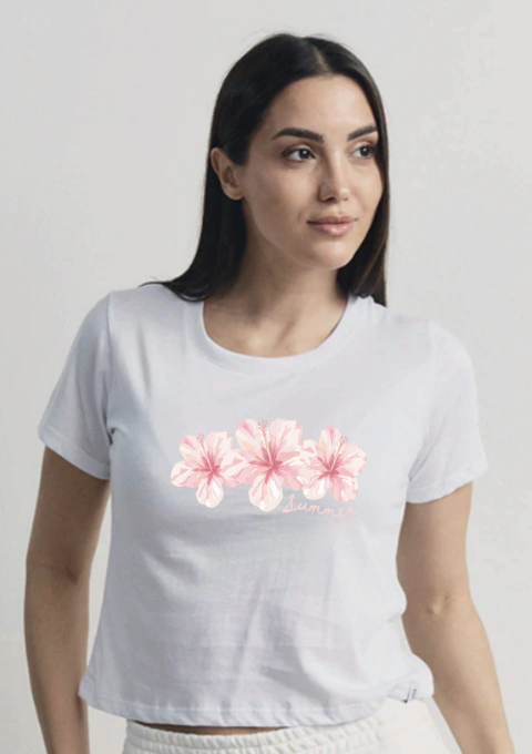 Remera Flor en internet
