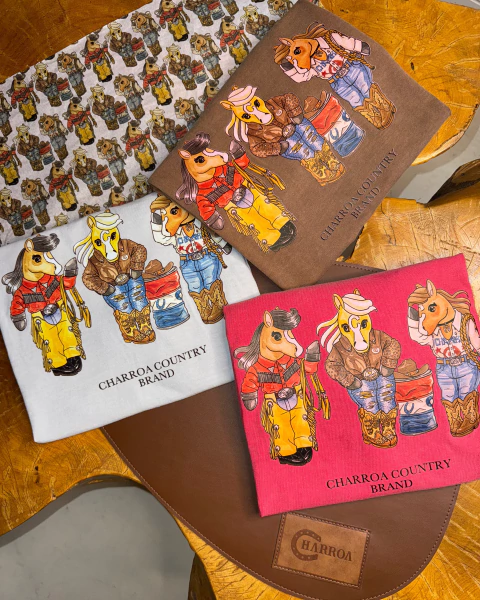 Camiseta oversized estonada Modalidade