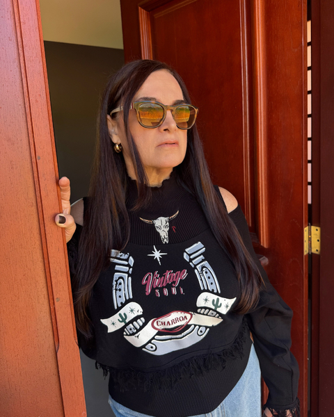 Conjunto tricô Vintage - comprar online