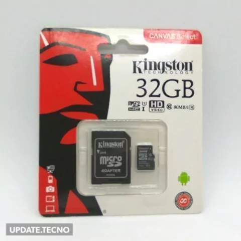 Memoria Kingston 32 gb clase 10