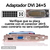 Adaptador DVI macho 24+5 a VGA hembra - comprar online