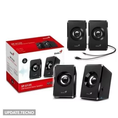 Parlante para pc estéreo usb Genius 2.0 SP-U125