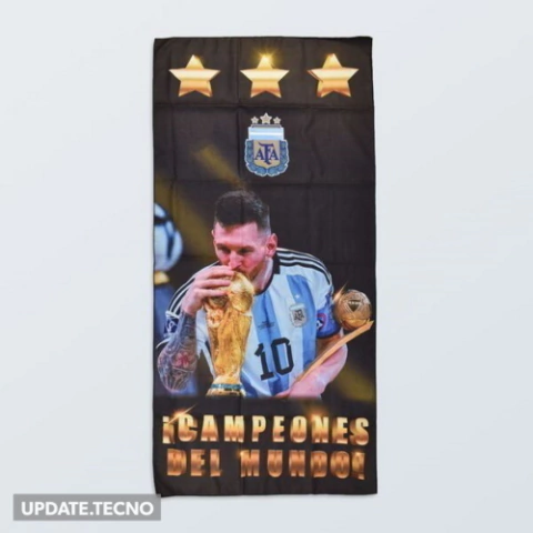 Toallon AFA Argentina Campeón