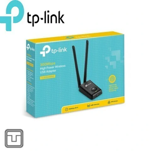 Placa red usb TP-Link 2 antenas 300mbps