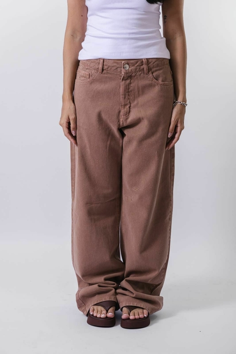 Calça Sarja New Cut Marrom - comprar online