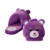Cacau Show Ovo Pantufa Ursinhos Carinhosos Roxo P (26-31) 170g na internet