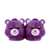 Cacau Show Ovo Pantufa Ursinhos Carinhosos Roxo P (26-31) 170g - comprar online