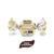 Brasil Cacau Trufa Sabor Chocolate Branco 30g