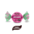 Brasil Cacau Trufa Sabor Morango 30g