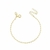Pulseira correntaria fina dourado - comprar online