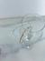Bracelete zircônia dourado - comprar online