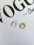 Piercing fake tubo dourado - comprar online