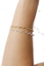 Bracelete zigzag dourado
