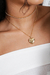 Chocker riviera cristal dourado - comprar online