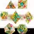 Conjunto de dados 7pcs - Corais | RPG/D&D, Pathfinder, Tormenta - Loja Salvando Progresso