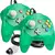 Conjunto de Controles para N64 (2 Controles) - Design Ergonômico - Loja Salvando Progresso