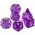Imagem do Conjunto de Dados 7pcs Translúcidos | RPG/D&D, Pathfinder