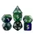 Conjunto de Dados 7pcs - Multicolor Opaco | RPG/D&D, Pathfinder - Loja Salvando Progresso