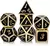 Conjunto de dados de metal 7pcs - Coloridos | RPG/D&D, Pathfinder - comprar online