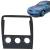KIT Moldura 2 din Ar Analógico + Multimídia Roadstar 9" - Garagem Cris auto peças