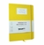 Cuaderno Talbot Tapa Dura PU 14x21cm 96 Hojas Rayado - Amarillo