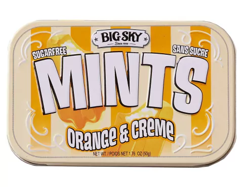 Big Sky Sugar Free Mints Orange Cream