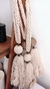 Borlas esfera de tela set x2