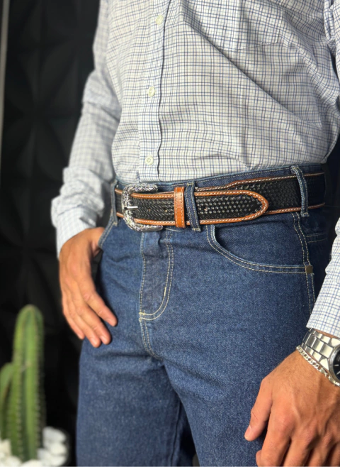 Cinto Couro CB- Tut Balaio Misto - comprar online