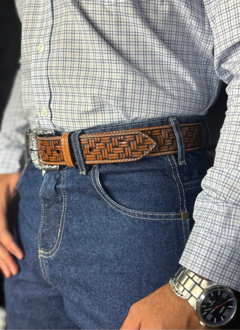 Cinto Couro CB- Americano - comprar online