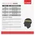 Casco Integral LS2 352 Rookie Merch Roio / Negro con Spoiler - GOI S.A.