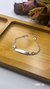 PULSEIRA INFANTIL PLACA COM PEDRA ZICONIA