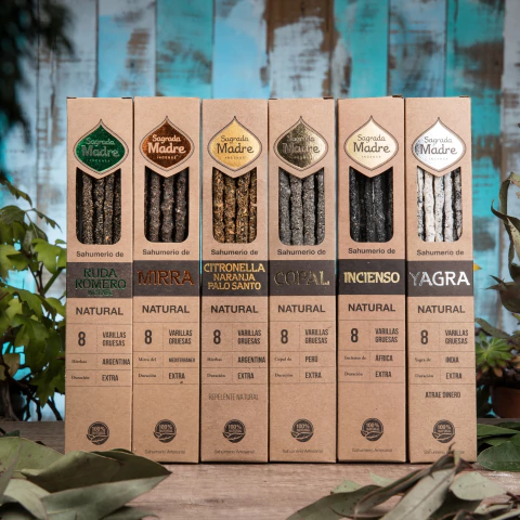 Sahumerio Resina Natural x 8 Varillas