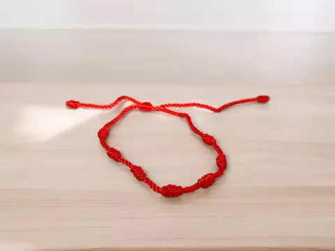 Pulsera 7 nudos