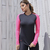 Camisa Feminina Proteção UV50+ Manga Longa Preta e Rosa - comprar online