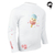 Camisa Infantil UV50+ Sun and Fun Tempestinhas Manga Longa Branca - comprar online