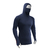 Camisa Ninja UV50+ Térmica Manga Longa Azul
