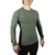 Camisa Performance+ UV50 Compressão Verde Militar na internet