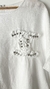 Vestido de lino Ch blanco - comprar online