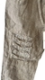 Babucha de lino vison rasgada - comprar online