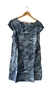 Vestido Jackie de lino azul