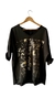 Remera square golden chocolate