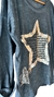Remera estrellas azul - comprar online