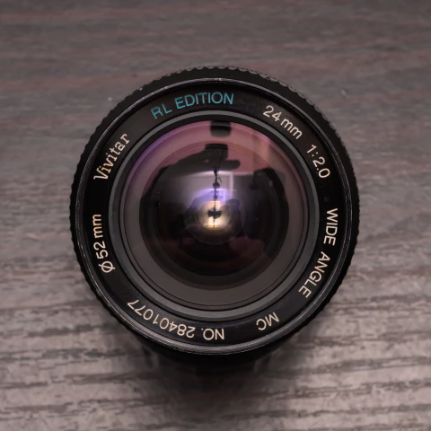 Lente Vivitar 24mm f2 - C/Y