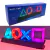 Lâmpada Decorativa de Controle de Voz para Playstation Player, Jogo Icon Light - comprar online