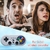 2/1pcs sem fio gamepad game console controlador joystick - comprar online