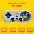 2/1pcs sem fio gamepad game console controlador joystick